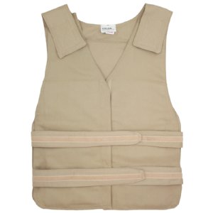 Velcro Cooling Vest with 8-12 4.5" x 6" Kool Max® Packs