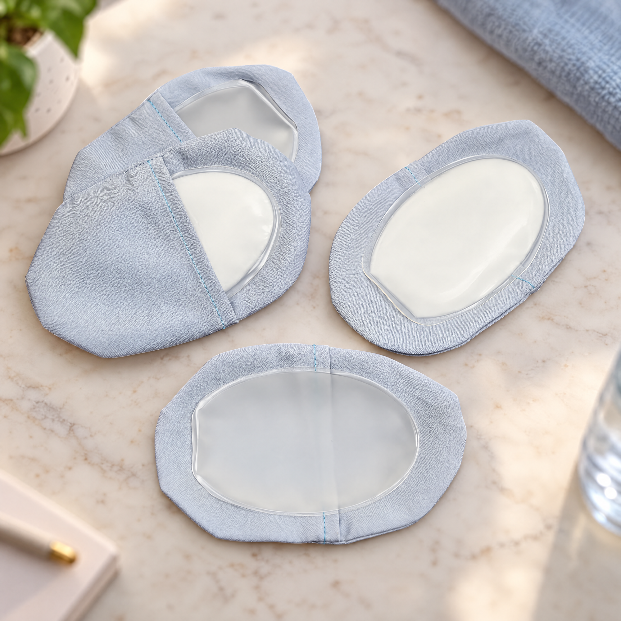 Cool58® Bra, Under Arm & Groin Coolers Pair Set with Extra Packs