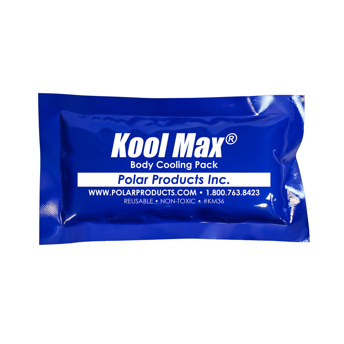 Single Kool Max Body Cooling Pack, 3x6 inch, for wrist and ankle wraps
