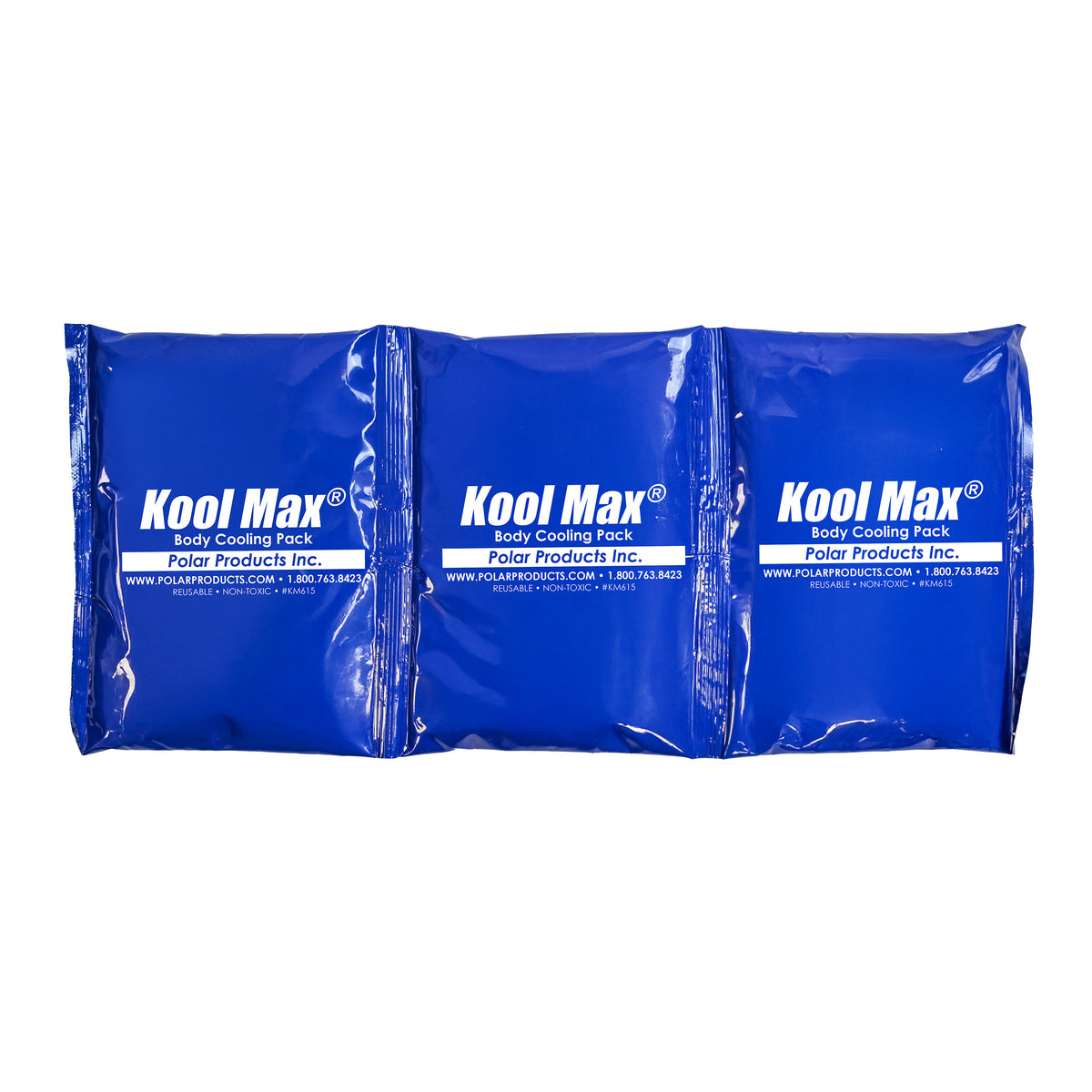 Kool Max Body Cooling Pack, 6x15 inch, reusable non-toxic ice pack