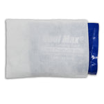 A white mesh cover over a blue Kool Max® cooling pack with it's branding on the front.