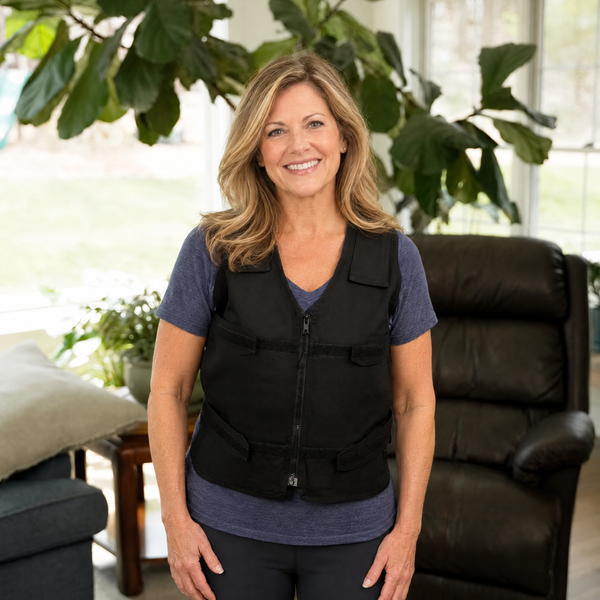 Adjustable Zipper Cooling Vest
