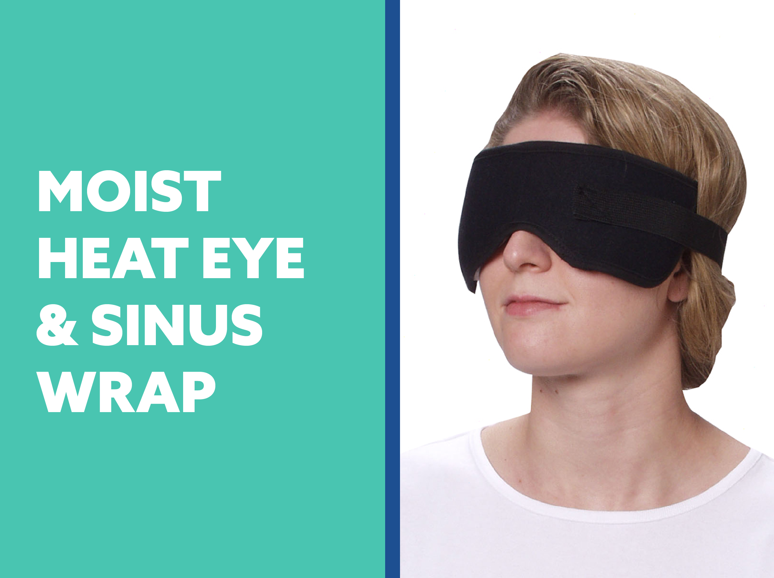 Thera-Temp® Moist Heat Eye & Sinus Wrap Banner for video