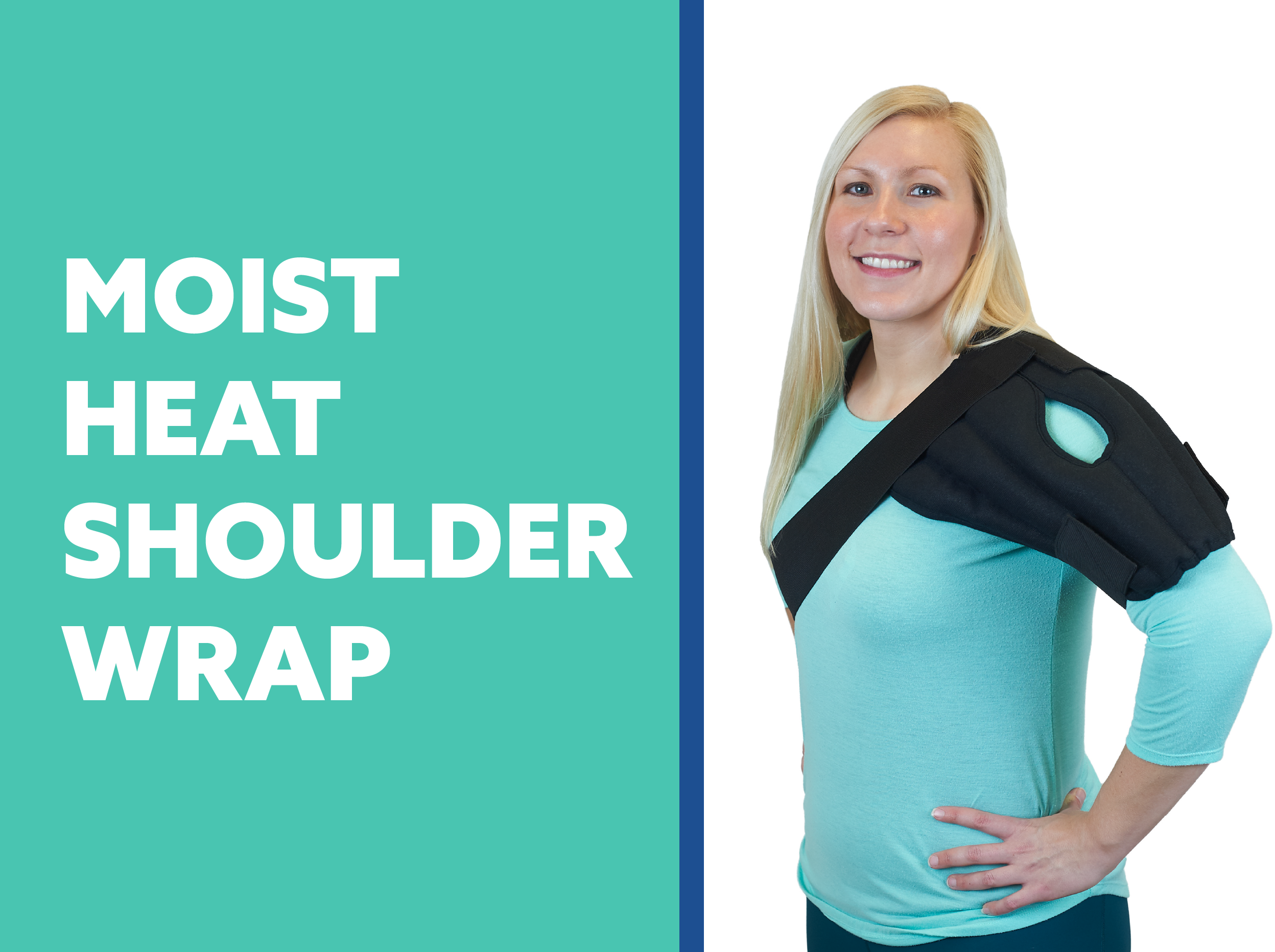 Thera-Temp® Moist Heat Shoulder Wrap Banner for video