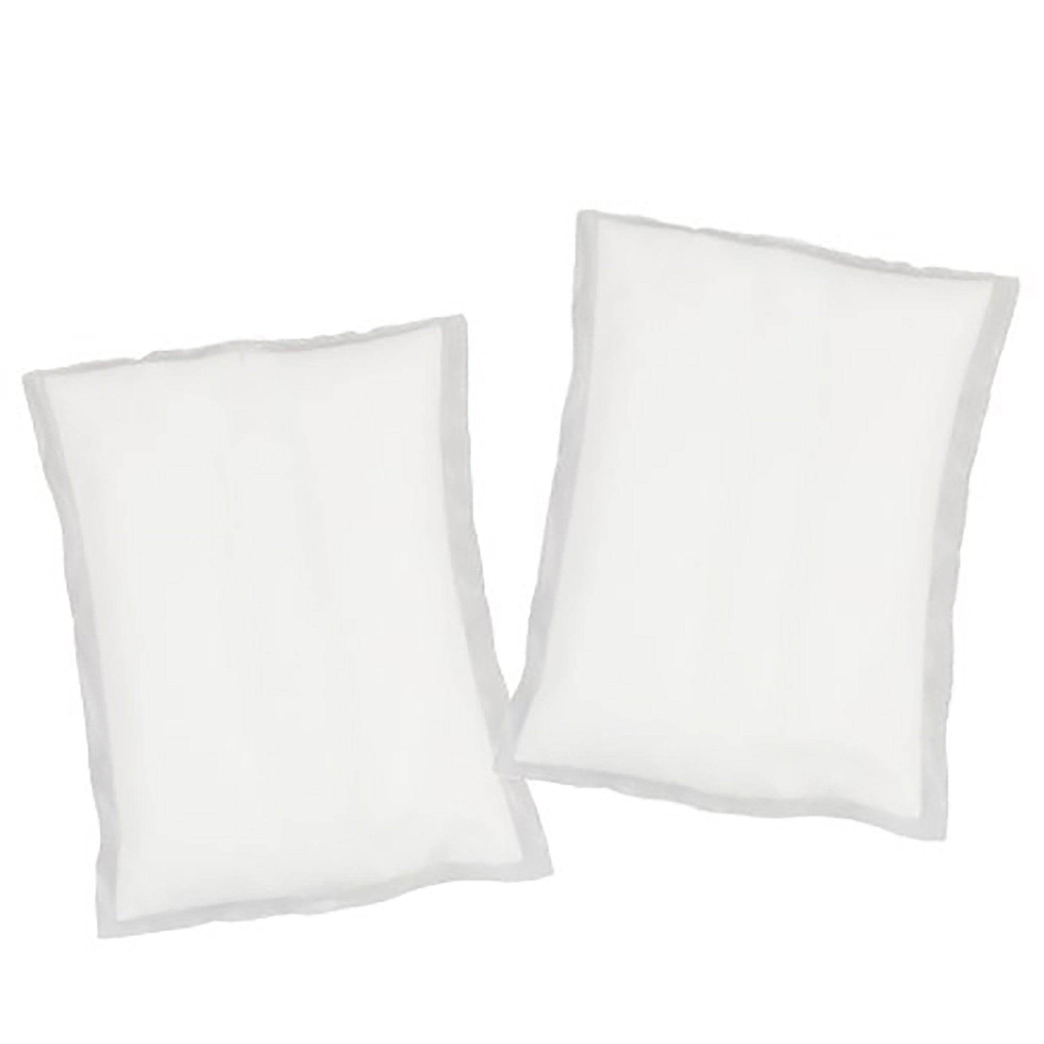 Two 4.5" x 6" Cool58® phase change cooling packs on a white background