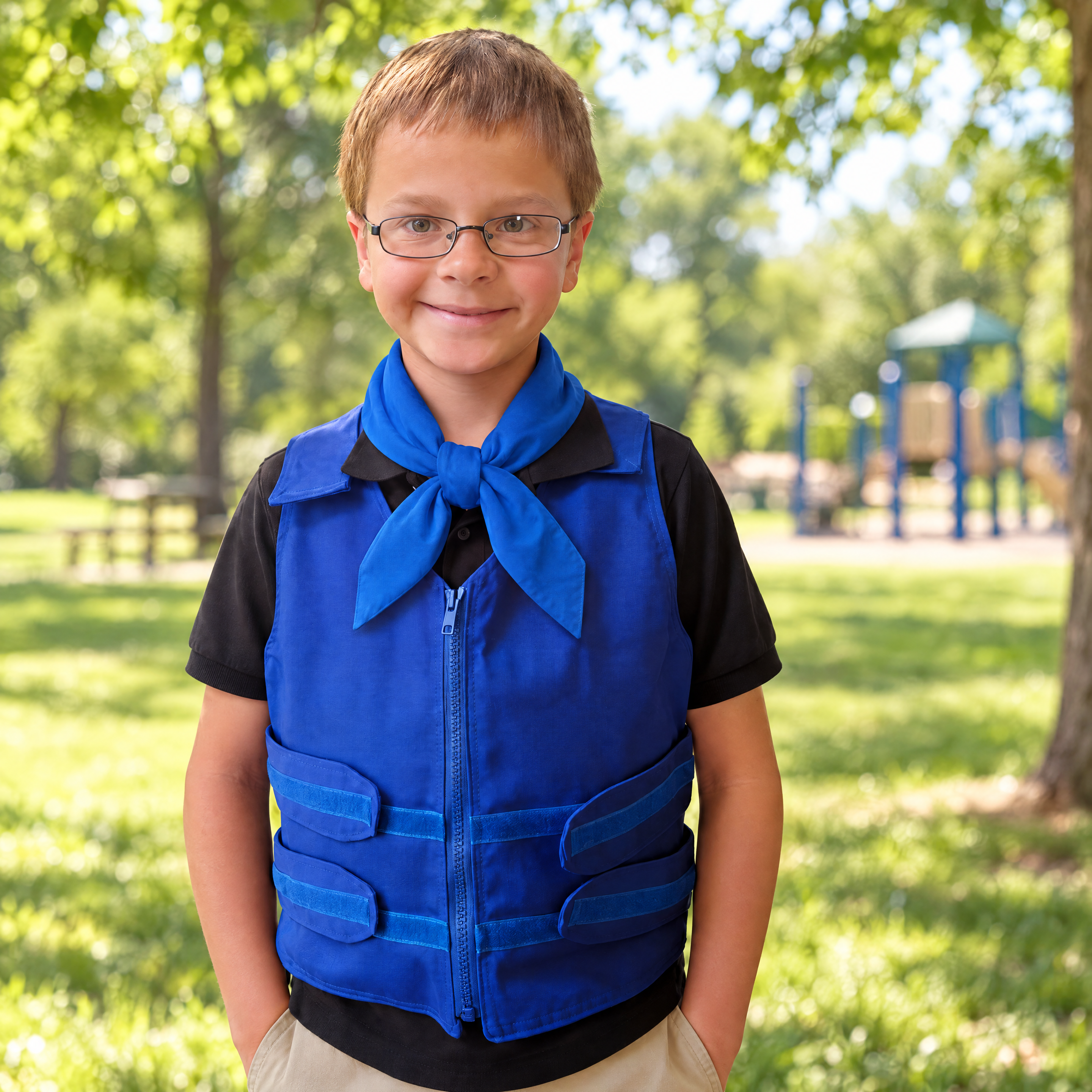 Cool Kids™ Cooling Kit with Vest, Neck Wrap, Extra Packs