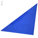 Blue bandana on a white background