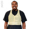 Man wearing a beige Cool Comfort® Cooling Hidden Vest on a white background
