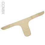 Beige cooling neck and upper spine wrap on a white background.