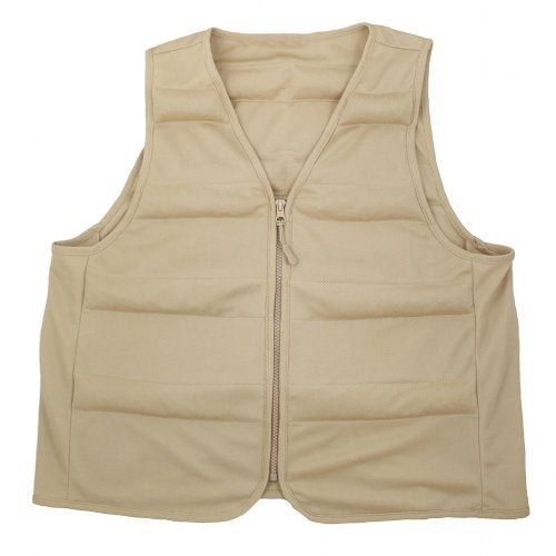 Beige Cool Comfort® Performance Cooling Vest on a white background