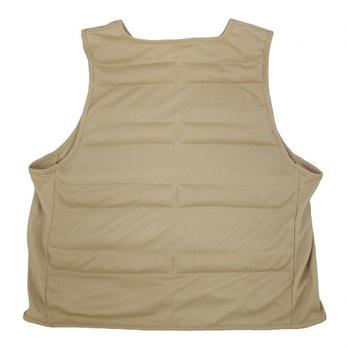 Beige Cool Comfort® Performance Cooling Vest on a white background
