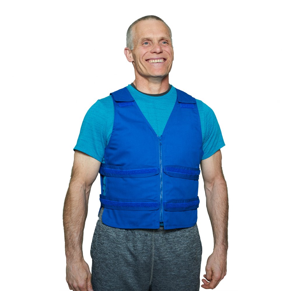 Adjustable Zipper Cooling Vest with Cool58® Packs Polar Products