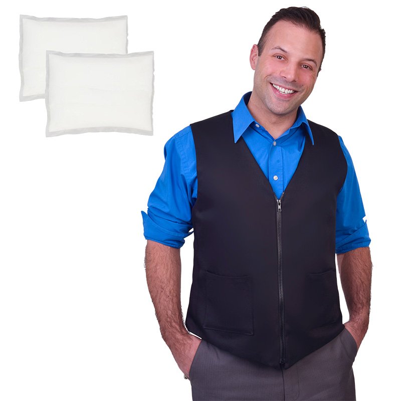 Men's Fashion Cooling Vest with Cool58® Packs Polar Products
