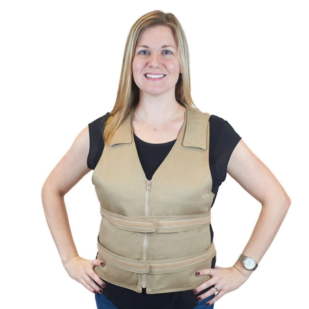 Cool58® Adjustable Zipper Front Cooling Vest Polar Products